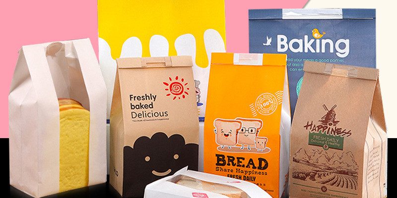 Customized multi-specification food paper bag (6)