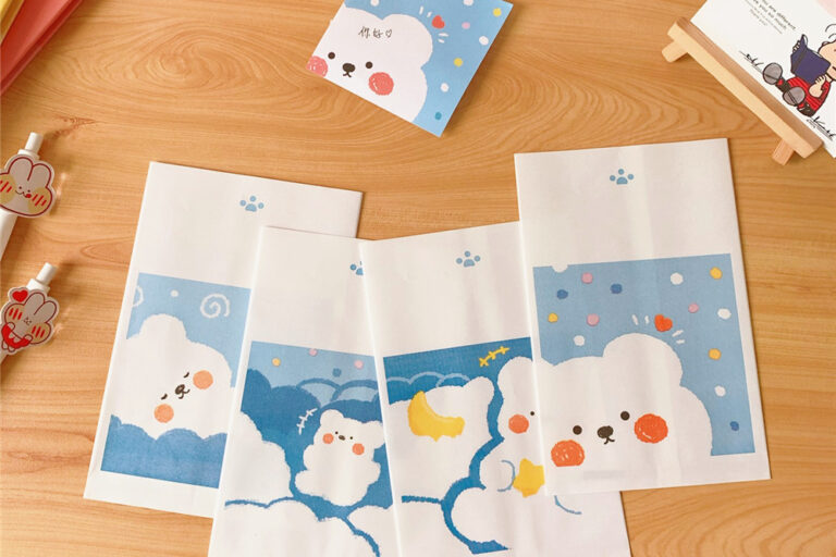 Cute bear snack packaging bag (3)