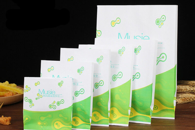 Disposable food coated paper bag (4)