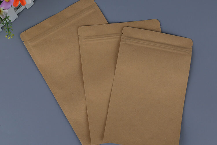 Flat bottom multi-specification kraft paper bag (5)