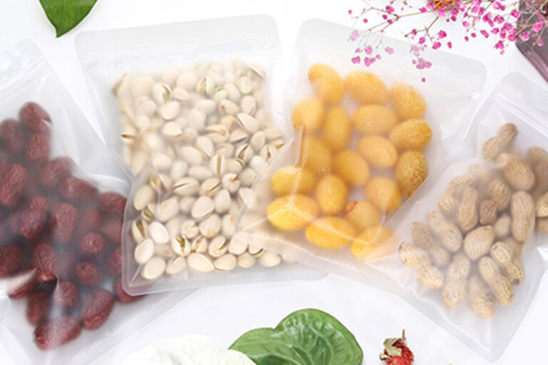 Flat bottom transparent food ziplock bag (2)