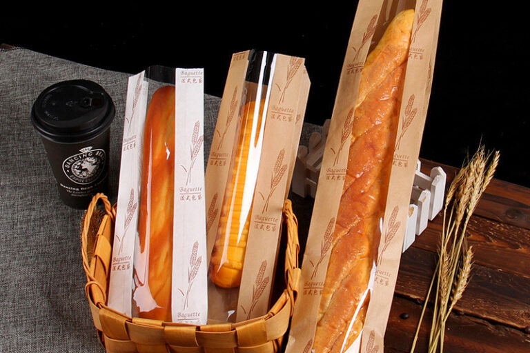 French bread food paper bag (2)
