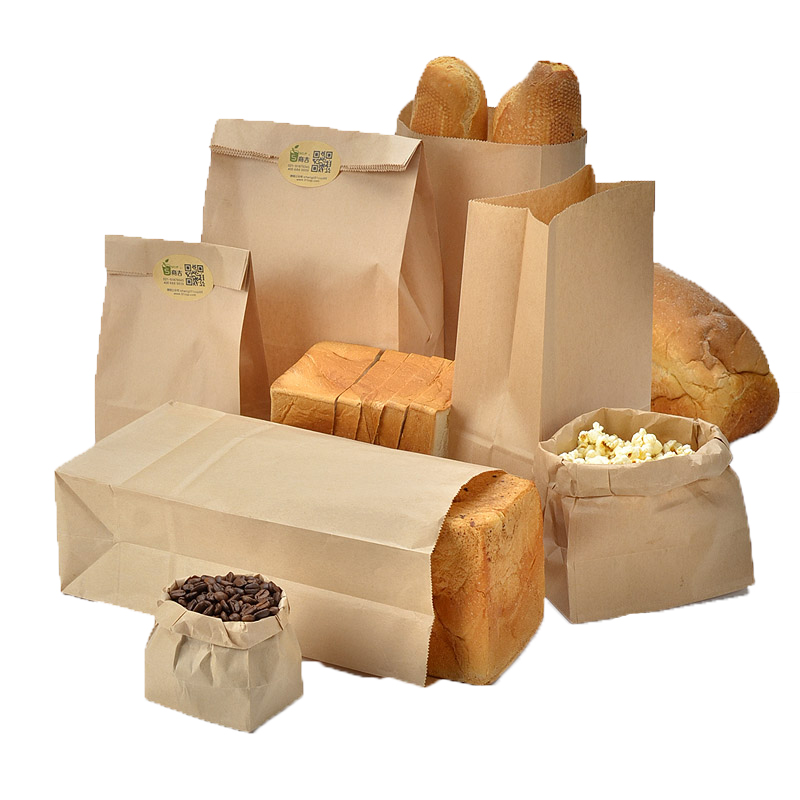 Fast food paper bags case, paper candy bags, paper cookie bags, paper