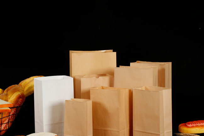 Square bottom kraft paper bag wholesale (1)