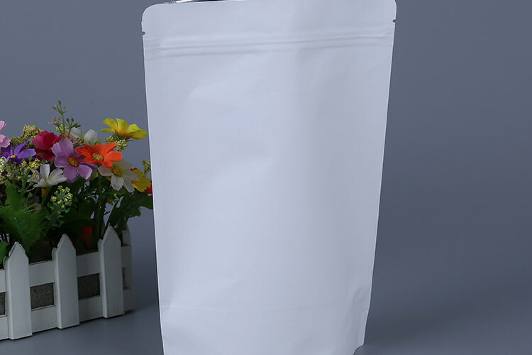 White kraft paper aluminized ziplock bag (6)