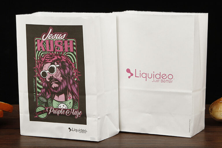 Custom printed kraft paper bag (4)