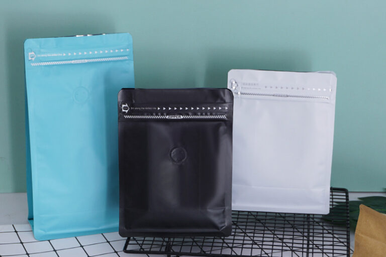 Eight sides easy to tear ziplock paper bag (2)