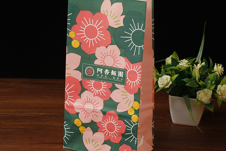 Factory custom flower printing food bag (2)