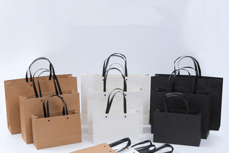 Factory direct multi-size gift paper bags (5)