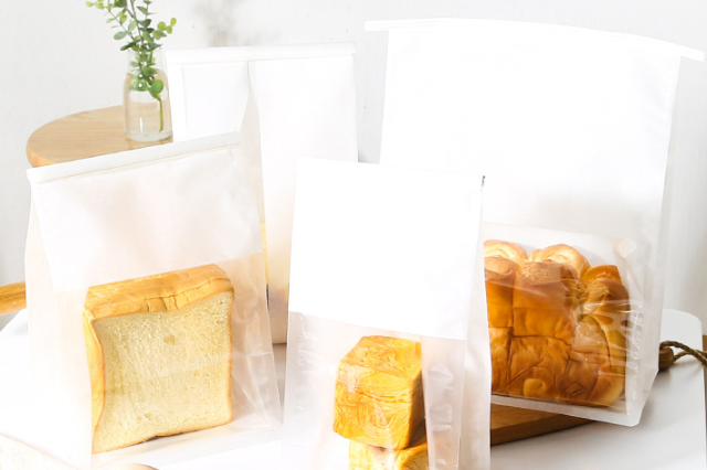 Wire crimping and sealing window paper bag (1)