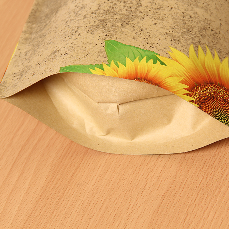 Custom SelfSupporting Ziplock Kraft Paper Bag Paper Bag Manufacturers