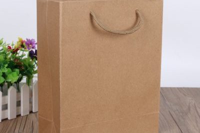 Customized Hand-Held Kraft Paper Bag (5)