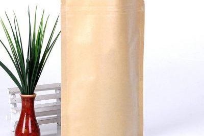 Dry Goods Nuts Tea Kraft Paper Bag With Window (3)