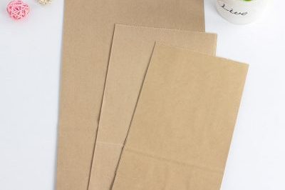 Factory Coated Oil-Proof Kraft Paper Bag (1)