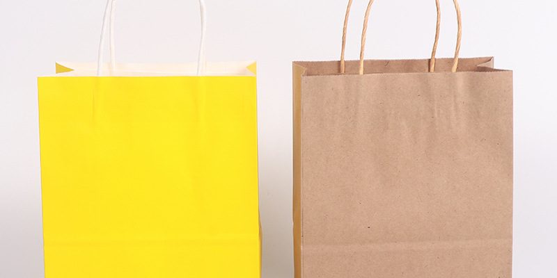 Logo Customized Takeaway Packaged Kraft Paper Bag (5)