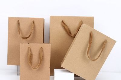 Spot Wholesale Thick Kraft Paper Bag (5)