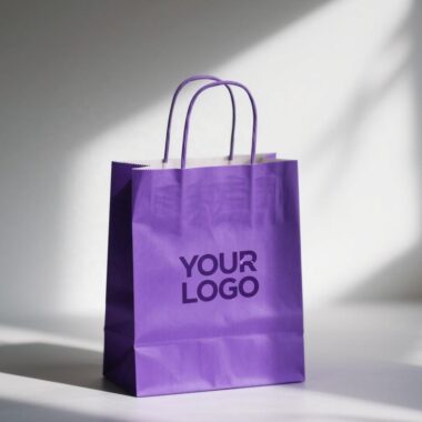 High-quality coffee takeaway kraft paper bags with handles