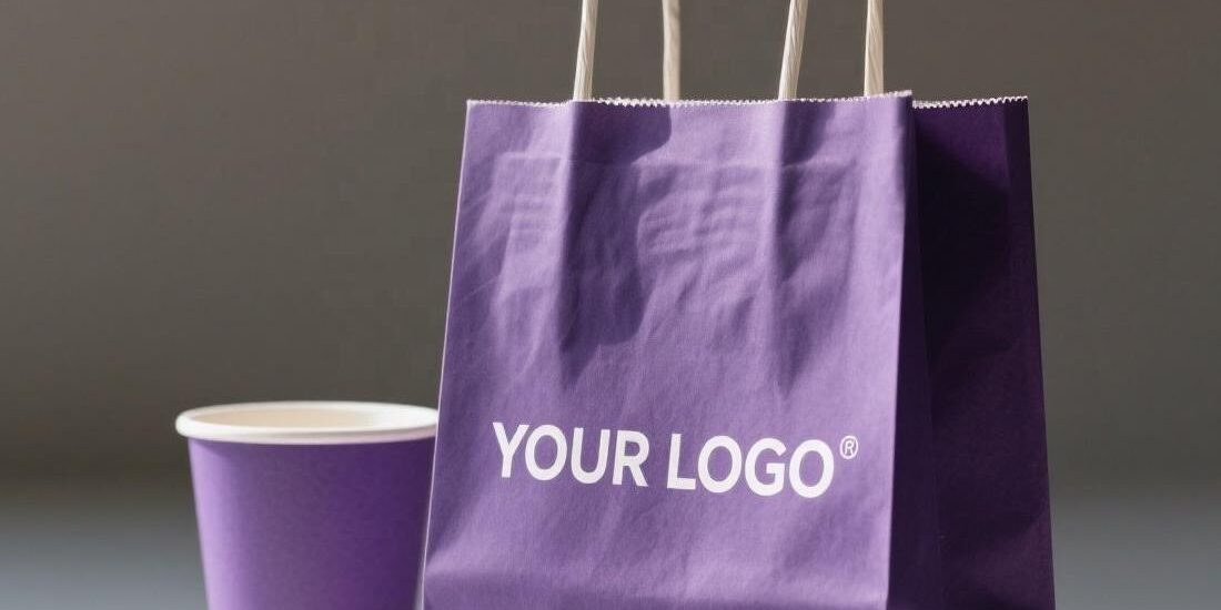 High-quality coffee takeaway kraft paper bags with handles