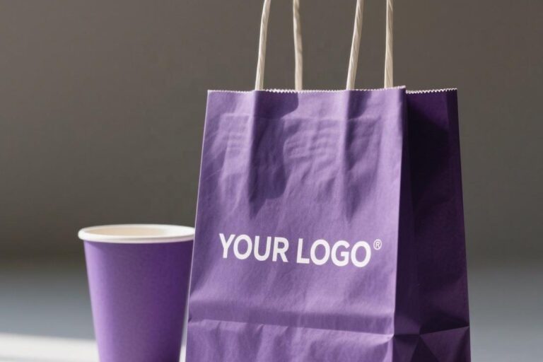 Coffee Takeaway Kraft Paper Bags with Handles (5) High-quality coffee takeaway kraft paper bags with handles