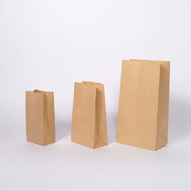 Takeaway food grade paper bags for delivery packaging