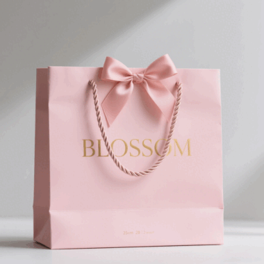 Luxury gift paper bags for high-end boutiques and retail