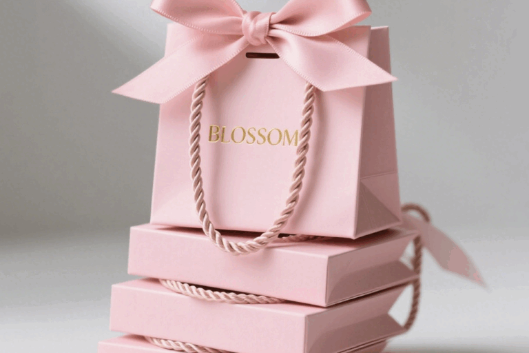 Elegant Luxury Gift Paper Bags (4) Luxury gift paper bags for high-end boutiques and retail