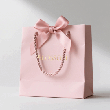 Luxury gift paper bags for high-end boutiques and retail