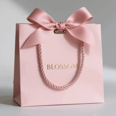 Luxury gift paper bags for high-end boutiques and retail