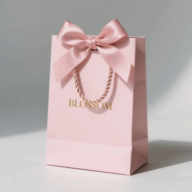 Luxury gift paper bags for high-end boutiques and retail