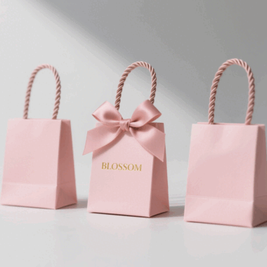 Luxury gift paper bags for high-end boutiques and retail