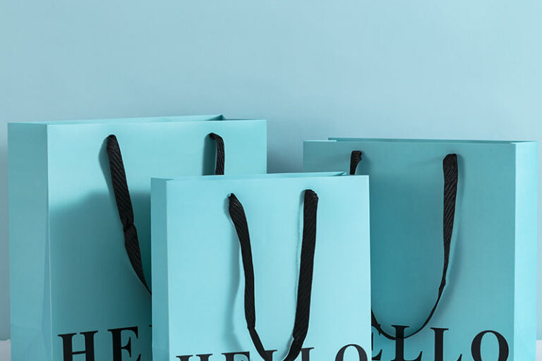 Factory for Luxury Clothing and Cosmetic Paper Shopping Bags (5) Luxury shopping paper bags for fashion and cosmetics brands
