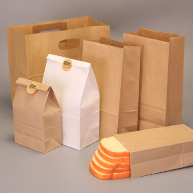 Durable food-grade paper bags for safe packaging