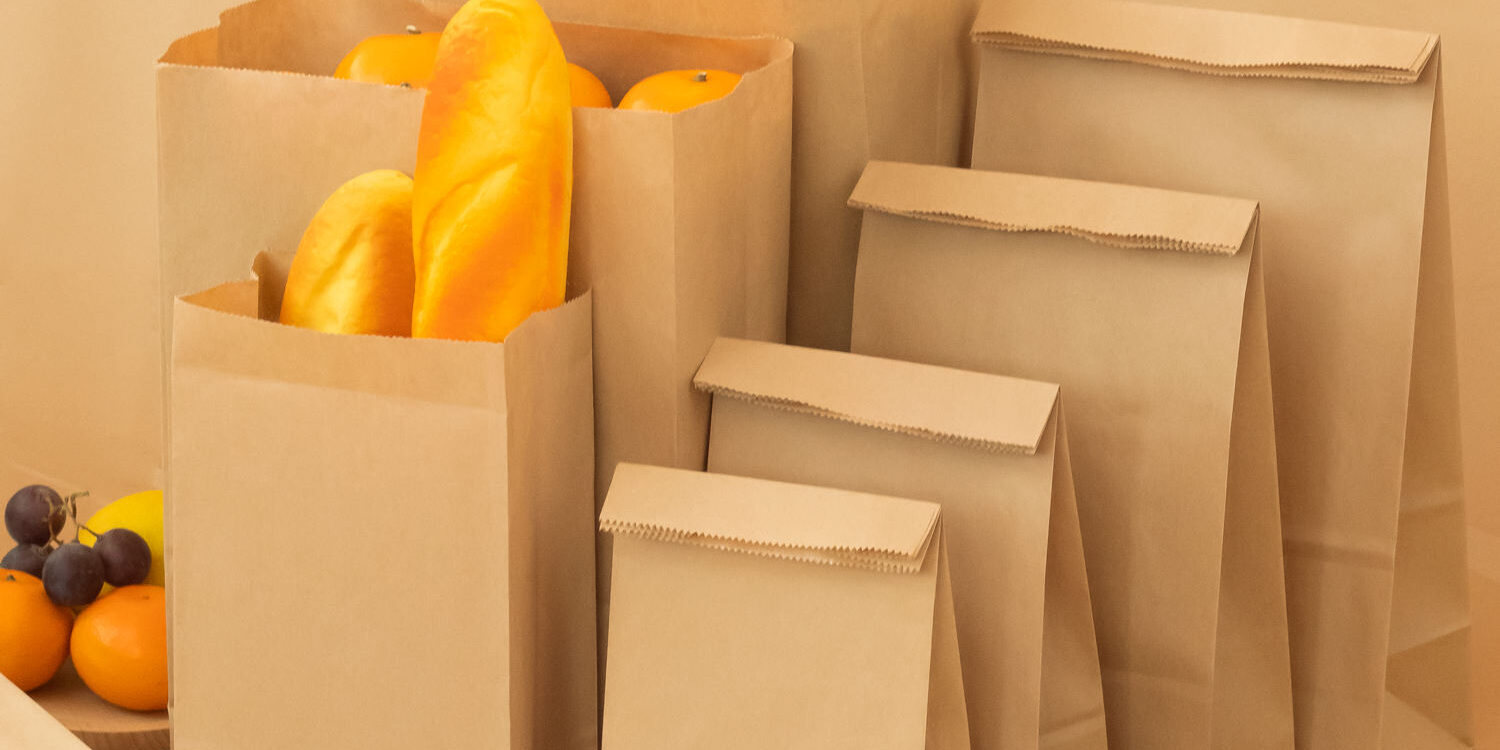 Food-Safe Grease-Resistant Custom Printed Paper Bags (3) Custom printed grease-resistant food paper bags for takeaway