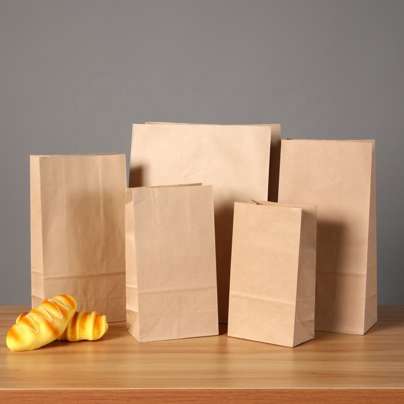 Eco-friendly food grade high quality paper bags