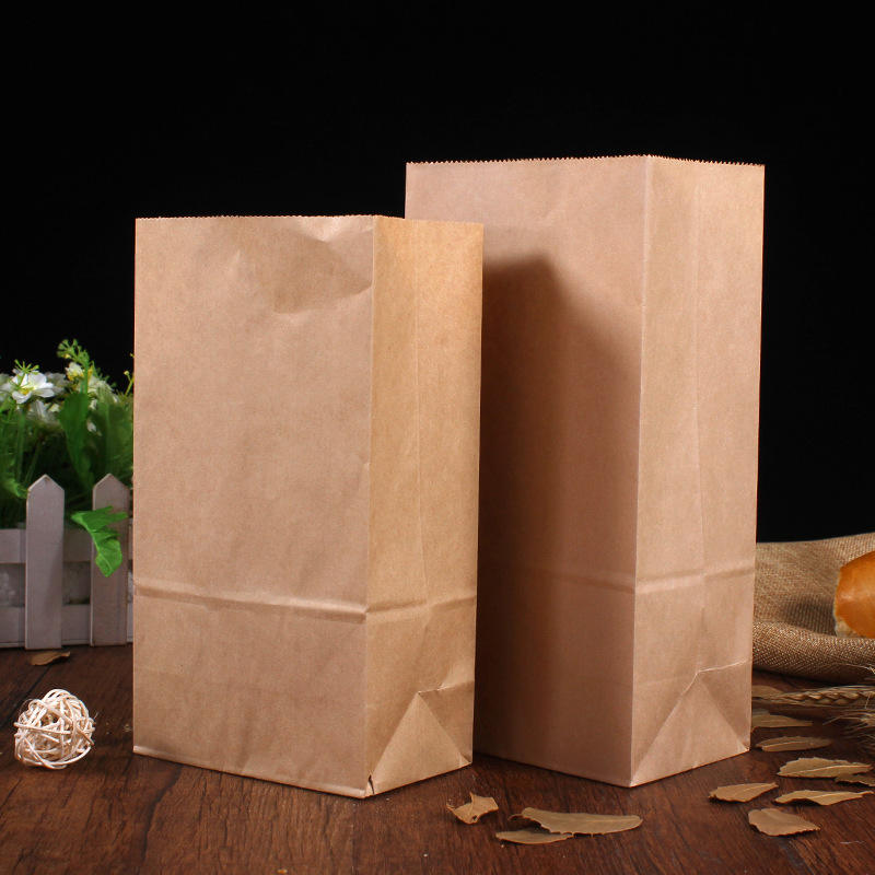 Eco-friendly food grade high quality paper bags