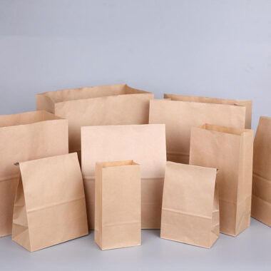 Eco-friendly food grade high quality paper bags