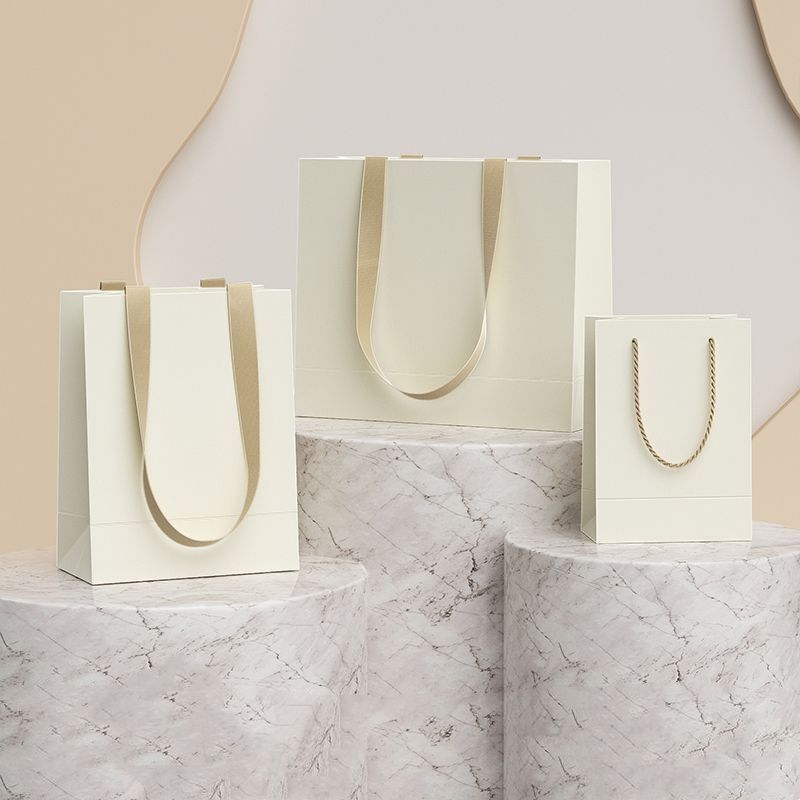 High-quality luxury gift shopping paper bags for premium retail