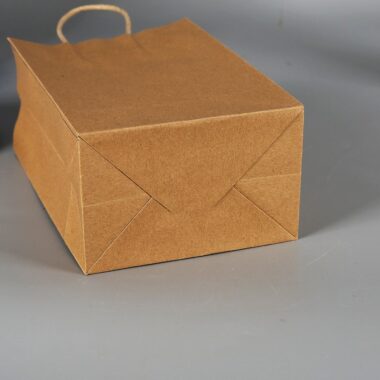 Eco biodegradable kraft paper bags for food and clothing