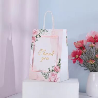 Birthday party kraft candy gift paper bags for decoration