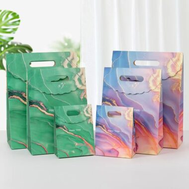 Premium colorful shopping and gift paper bags