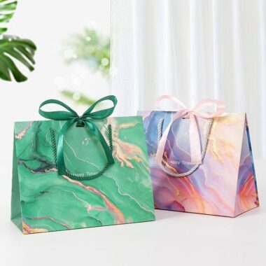 Premium colorful shopping and gift paper bags