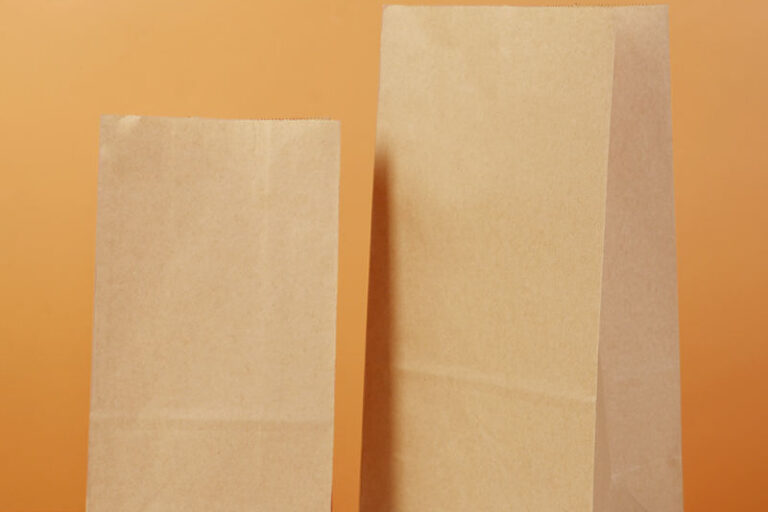 Eco Brown Kraft Food Paper Bags (1) Eco brown kraft food grade food paper bags for takeaway
