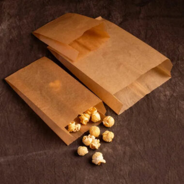 Greaseproof bakery envelope food paper bags for bread and donuts