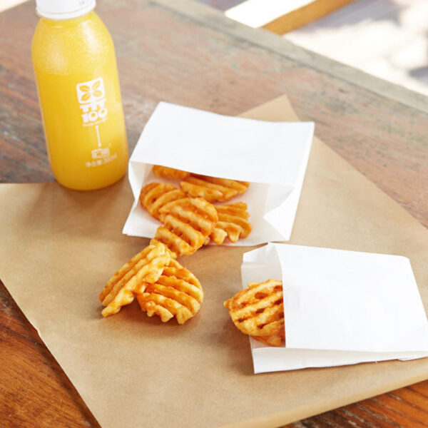 Greaseproof bakery envelope food paper bags for bread and donuts