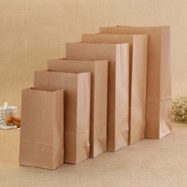 High quality takeaway bread food paper bags