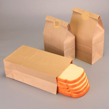 High quality takeaway bread food paper bags
