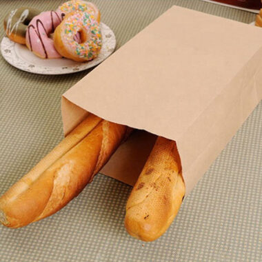 High quality takeaway bread food paper bags