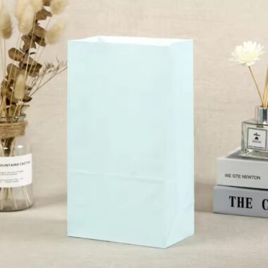 Kraft food paper bags for candy biscuit bread and nuts