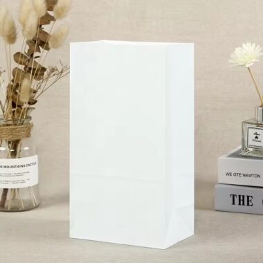 Kraft food paper bags for candy biscuit bread and nuts