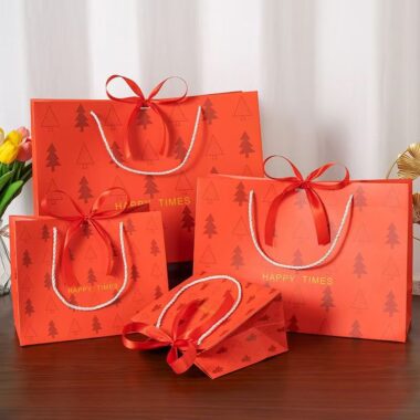 High-quality lucky tree shopping and gift paper bags